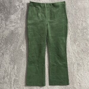 Tuckernuck‎ Green Corduroy Ashford Pants Womens Size 2XL Cropped Kick Hem
